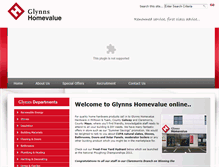 Tablet Screenshot of glynns-homevalue.ie